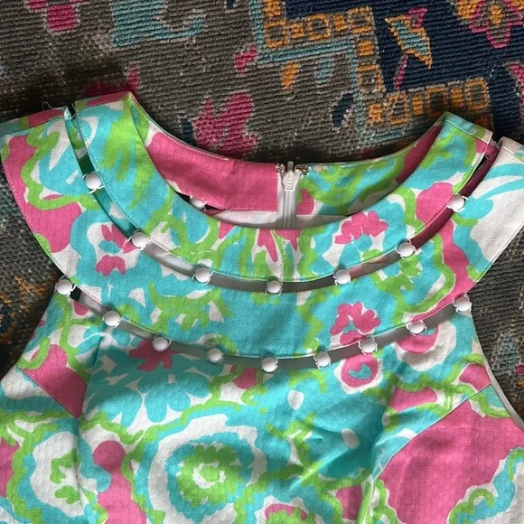 Lilly Pulitzer Lindy Beaded Shift Dress - Picture 7 of 12